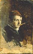 Anders Zorn Self portrait, painting